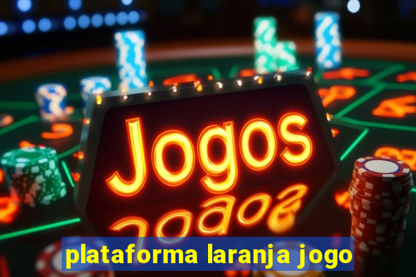 plataforma laranja jogo